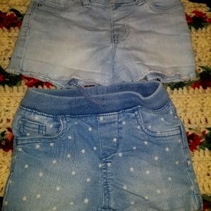 8 pairs of girls shorts